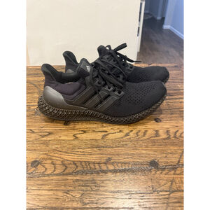 Men's Adidas Ultra 4D Athletic Shoes Size 14 Black